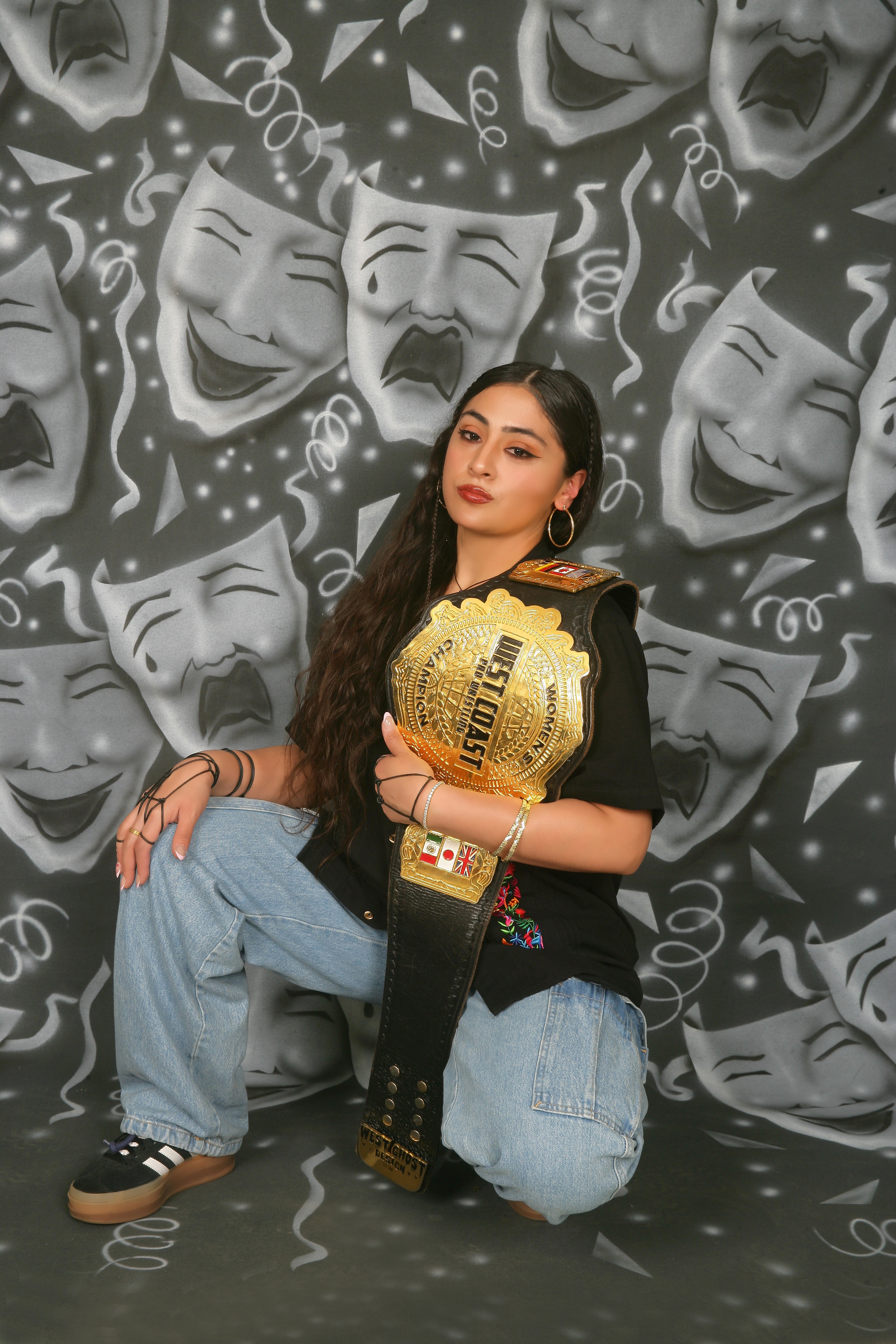 Johnnie Robbie - On a Stool (Signed 8x10)