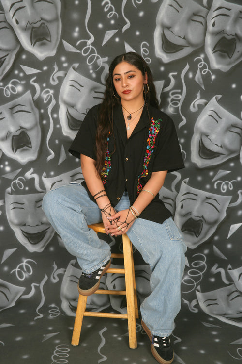 Johnnie Robbie - On a Stool (Signed 8x10)